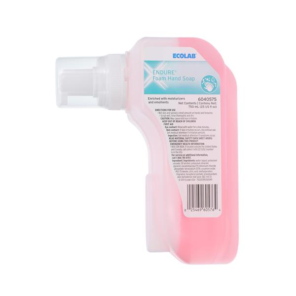 Ecolabs/Huntington Med. Soap Foam Endure 750 mL Clean 6Bt/Ca - 6040575