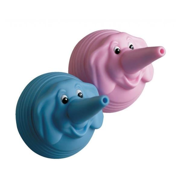 Pedia Pals LLC Syringe Aspiration Bulb Elly Elephant Rotocast PVC 3oz Blue 3oz/Ea - 100015