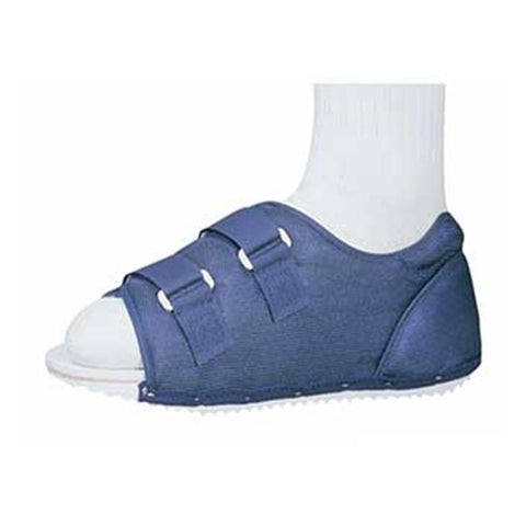 DJO, Inc Shoe Post-Op Nylon/Foam Blue Rocker Sole Women 8-10 Size Large Each - 79-90197
