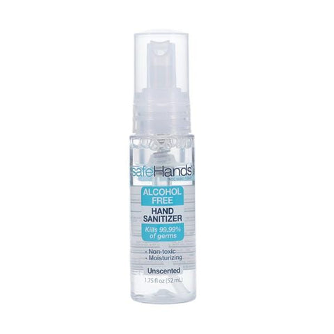 Safehands, Inc. Sanitizer Hand Foam SafeHands .13% BKZ 1.75 oz FrgrncFr 1.75oz, 24 BT/CA - SHU-1.75-24