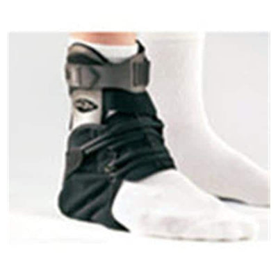 DJO, Inc Brace Compression Velocity ES Ank Non-Stretch Fabric/Plastic Black Sz Md Rt Each - 81-14985