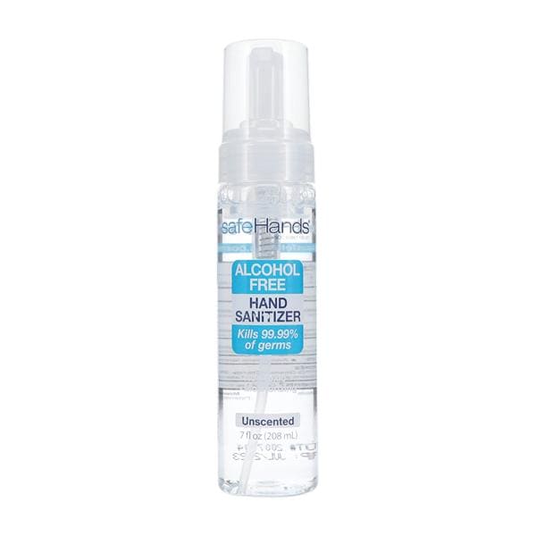 Safehands, Inc. Sanitizer Hand Foam SafeHands 7 oz Fragrance Free 7oz/Bt, 12 BT/CA - SHU-7-12