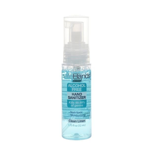 Safehands, Inc. Sanitizer Hand Foam SafeHands 1.75 oz Clean Linen 1/Bt, 24 BT/CA - SHC-1.75-24