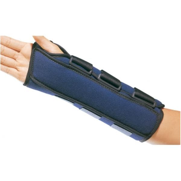 DJO, Inc Support Procare Adult Wrist/Forearm Nyl/Fbr Blu Sz 10 One Size Fits All Right Each - 79-87050