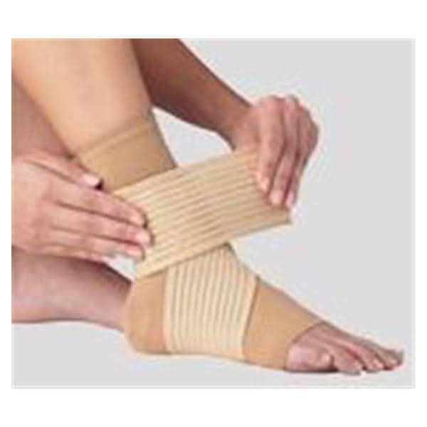 DJO, Inc Wrap Support Procare DS Ank Elastic/Lycra Beige Sz Medium 8.5-9.5" Universal Each - 79-81365