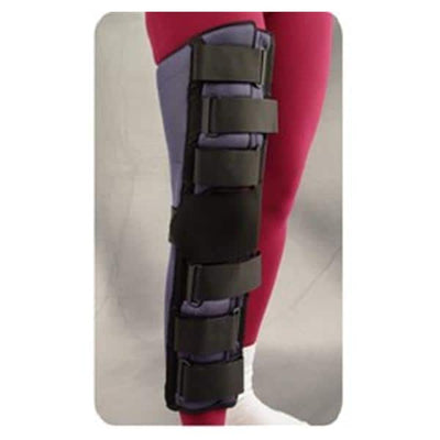 Bird & Cronin Brace Immobilizer Comfort Knee Knit Blue Size 20" X-Small Each - 0814-2461