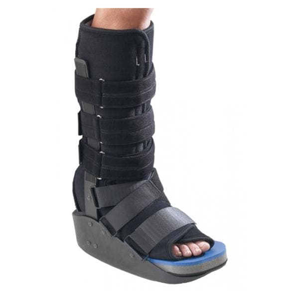DJO, Inc Walker Diabetic MaxTrax Ankle/Leg/Foot Adult Black Size X-Large Each - 79-95458