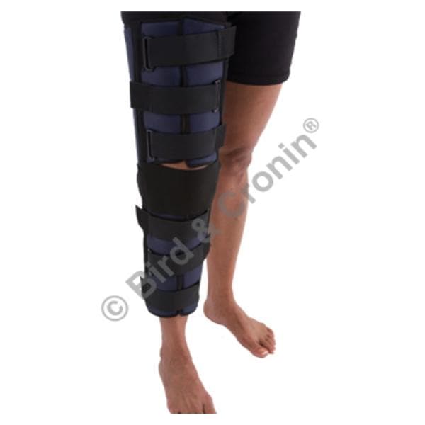 Bird & Cronin Brace Immobilizer Comfor Knee Knit Blue Size 18" X-Large Each - 0814-2445