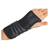 DJO, Inc Support Procare Adult Wrist Suede/Flannel Black Size 10" Large Right Each - 79-87227
