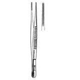 Sklar Instruments Forcep Tissue Debakey 9-1/2" 2mm Jaw Straight 1x2 Teeth Stainless Steel Each - 52-5195