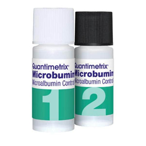 Quantimetrix Corp mALB: Microalbumin Level 1/2 Control 10x7mL 10/Bx - 1250-01