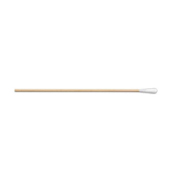 Puritan Medical Products Applicator Swab Pur-Wraps Polyester Tip Sterile 6 in Rigid Wood Shaft 100/Bg, 10 BG/CA - 25-806 1WD