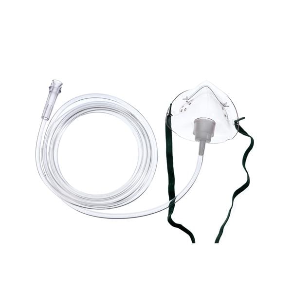 Hudson Respiratory Care Mask Oxygen Hudson Pediatric Elongated Vinyl Each, 50 Each/CA - 1042