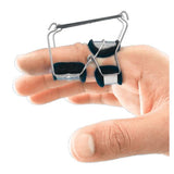 Alimed, Inc Bender Reverse Bunnell Knuckle Aluminum Black Size X-Small Each - 5580