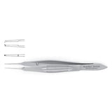 Miltex Forcep Suture Castroviejo Meister-Hand 4" 0.6mm Stainless Steel Each - Integra Miltex - MH18-954