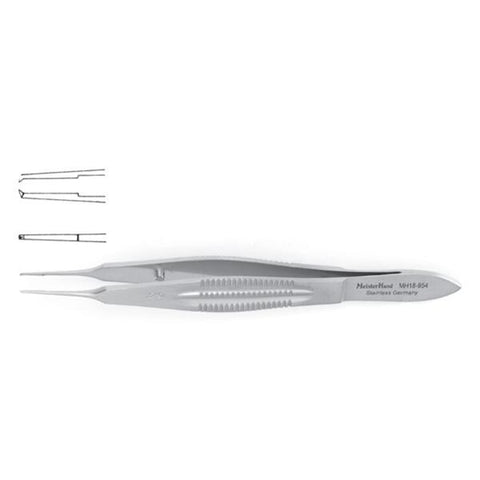 Miltex Forcep Suture Castroviejo Meister-Hand 4" 0.6mm Stainless Steel Each - Integra Miltex - MH18-954
