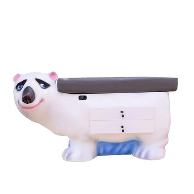 Pedia Pals LLC Table Exam ZooPals 4" Cushion Top 79x36x41" Polar Bear 400lb Capacity Each - 4600DT