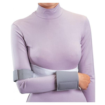 DJO, Inc Immobilizer Stabilizer Adult Shoulder Elstc/Fm/Nyl Wht/Gry Sz XL Universal Each - 79-84038