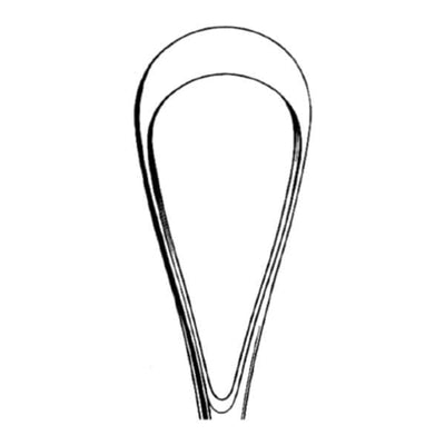 Miltex Curette Uterine Sims Meister-Hand 11" Stainless Steel Each - Integra Miltex - MH30-1205-6