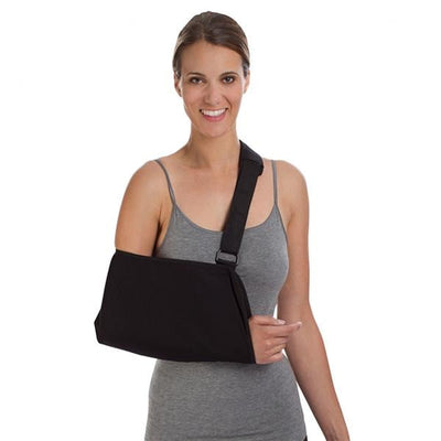 DJO, Inc Sling Envelope Deluxe Adult Arm Cotton/Polyester 8x16" Blue Size Medium Each - 79-84005
