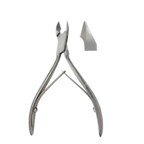 Miltex Nipper Tissue Meister-Hand 4-1/2" Convex Jaw Stainless Steel Each - Integra Miltex - MH40-250-SS