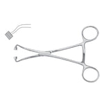 Miltex Clamp Towel Meister-Hand 5-3/4" Non-Perforating Jaw Stainless Steel Each - Integra Miltex - MH7-516