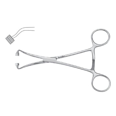 Miltex Clamp Towel Meister-Hand 5-3/4" Non-Perforating Jaw Stainless Steel Each - Integra Miltex - MH7-516