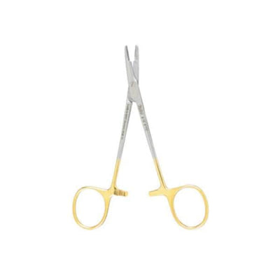 Miltex Holder Needle Olsen-Hegar Meister-Hand 7-1/2" Serrated Jaw Tungsten Carbide Each - Integra Miltex - MH8-17TC
