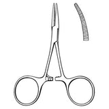 Sklar Instruments Forcep Hemostatic Hartmann Mosquito Merit 3-1/2" Serrated Curved SS Each - 97-421
