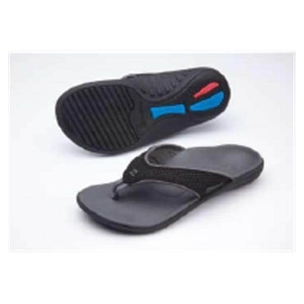 Spenco Medical Corp Sandal Total Support Yumi PU Nubuck Patterned Onyx Size 7 1/Pr - 3942207