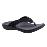 Spenco Medical Corp Sandal Total Support Yumi PU Nubuck Patterned Onyx Size 11 1/Pr - 3942211