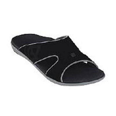 Four Foot LLC Sandal Total Support Kholo PU Nubuck Carbon/Pewter Size 11 1/Pr - 3945011