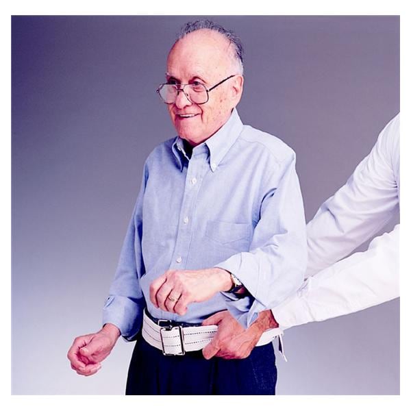Skil Belt Gait Rib/Torso Cotton White/Pinstripe Each - Care Corporation - 252010