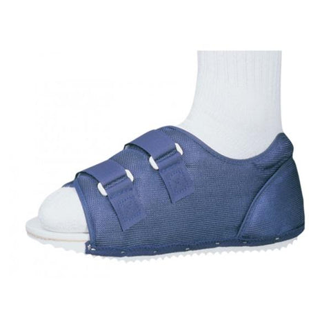DJO, Inc Shoe Post-Op Nylon/Foam Blue Rocker Sole Women 4-6 Size Small Each - 79-90193