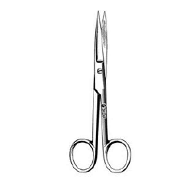 Sklar Instruments Scissors Operating 6" Sharp/Sharp Smooth Straight Stainless Steel Each - 13-1060