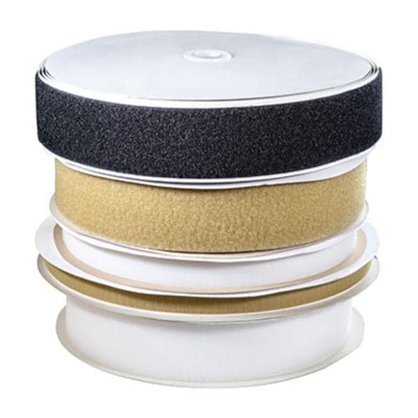 Fabrication Enterprises Loop Strapping Rolyan Standard Velcro 1"x25yd Black Each - 24-7001BLK