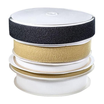 Fabrication Enterprises Loop Strapping Rolyan Standard Velcro 1"x25yd Black Each - 24-7001BLK
