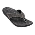 Spenco Medical Corp Sandal Total Support Yumi Canvas Black Size 12 1/Pr - 3953512