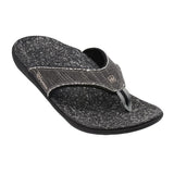 Spenco Medical Corp Sandal Total Support Yumi Canvas Black Size 13 1/Pr - 3953513