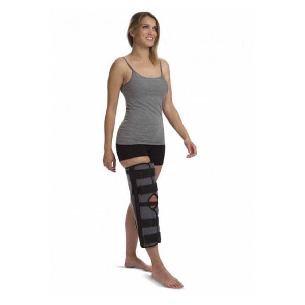 DJO, Inc Splint Immobilizer Adult Knee Nylon/Fiber Black 20" Universal Each - 79-80220
