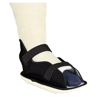 DJO, Inc Boot/Sandal Cast Canvas Black Rocker Sole Size Small Each - 79-81113