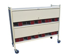 omnimed Cabinet Style Chart Rack (30-60 Binder Capacity)