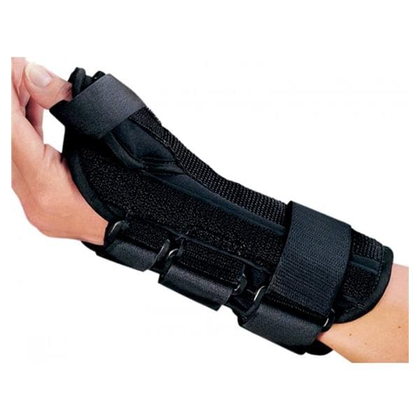 DJO, Inc Brace ComfortFORM Adult Wrist/Thumb Fm Lmnt Black Size 7.5" X-Small Left Each - 79-87312