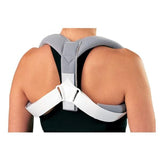 DJO, Inc Support Adult Clavicle Nylon/Foam <40" Gray Size One Size Fits All Universal Each - 79-85100