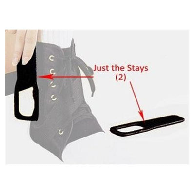Hely & Weber Stays Orthosis Ankle Black Each - 308A-BLK