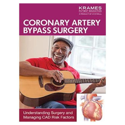 Krames Communications Booklet Educational Coronary Artery Bypass Surgery Eachch - 11964