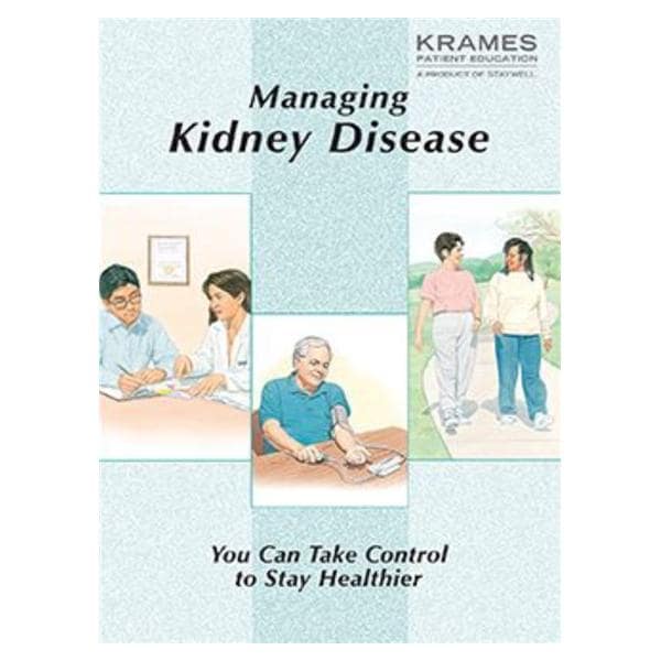 Krames Communications Booklet Educational Managing Kidney Disease Eachch - 1886