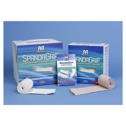 National Distribution & Contra Bandage SpandaGrip 6.75"x11yd Support Elastic Size J Natural LF Each - MTI SAG13117