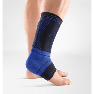 Bauerfeind USA, Inc Brace Support Achillotrain Pro Sports Achls Hl Elstc/Knt Black/Blue Sz 5 Univ Each - 11000000000000