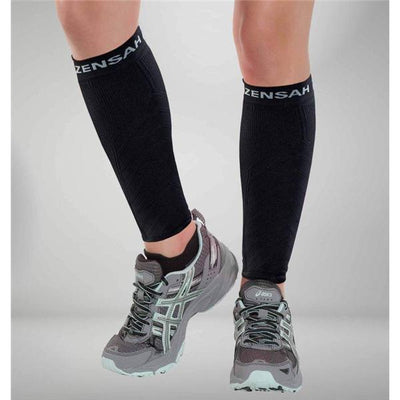 Zensah Sleeve Compression Leg Black Size Small/Medium 1/Pr - 6055-100-01